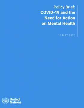 policy brief on mental health